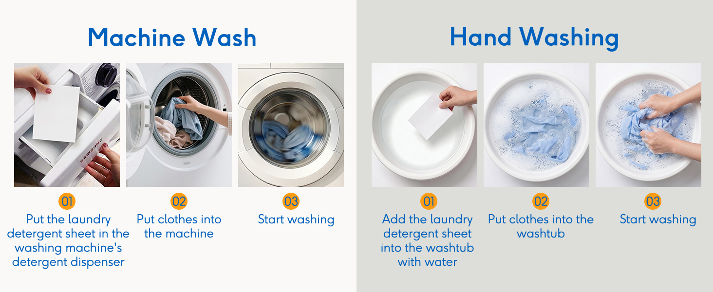 Laundry Detergent Sheets