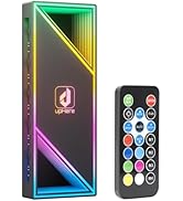 upHere ARGB PWM Fan Hub Controller - 1 to 12-Port Fan Splitter, Infinity Mirror Design, Buck Spee...