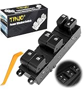TINJO Power Window Control Switch fit for 2013-2015 Subaru Outback, Replace OEM 83071-AJ240, Fron...