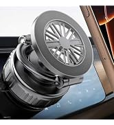 GEYUTHS Magnetic Vacuum Car Phone Holder with Strong Suction Cup 360° Adjustable Foldable Phone M...