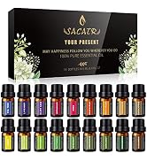 Premium Essential Oils Set - 100% Natural Essential Oils-Perfect for Diffuser, Humidifiers, Aroma...