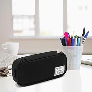 pencil case school pencil case kids pencil pouch for kids adult pencil casepencil pouch black