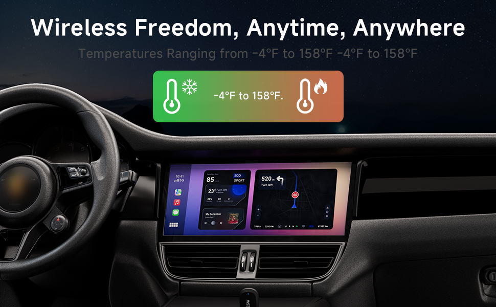wireless freedom from -4 to 158