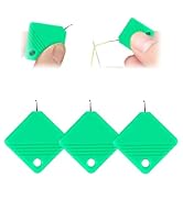 Simple Needle Threader, Upgraded Automatic Needle Threader for Hand Sewing, Plastic DIY Needle T...