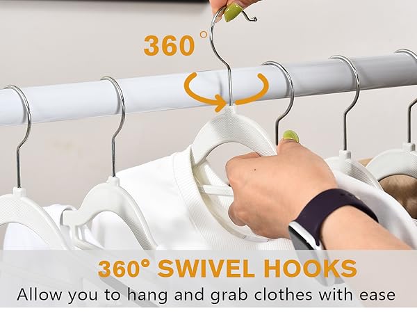 plastic hangers