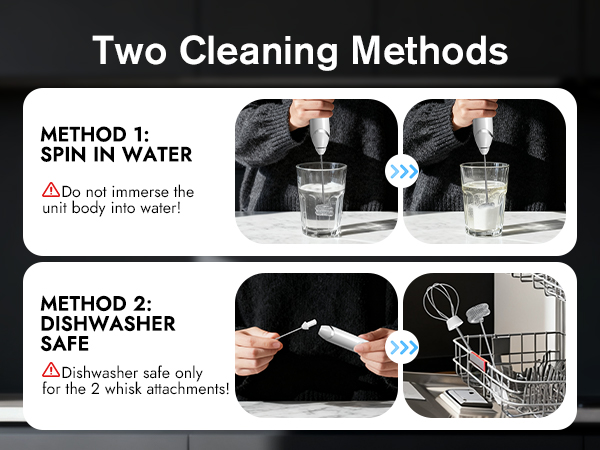 Two Cleaning Methods