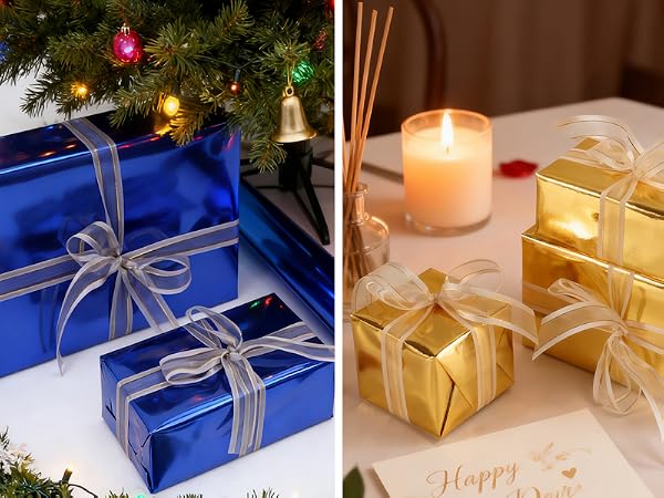 Metallic Wrapping Paper