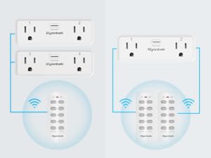 wireless remote control outlet that is programmable and expandable