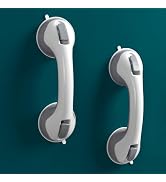 iHave Grab Bars for Bathtubs and Showers, 12 Inch Night Glow Shower Handle Safety Bathtub Accesso...