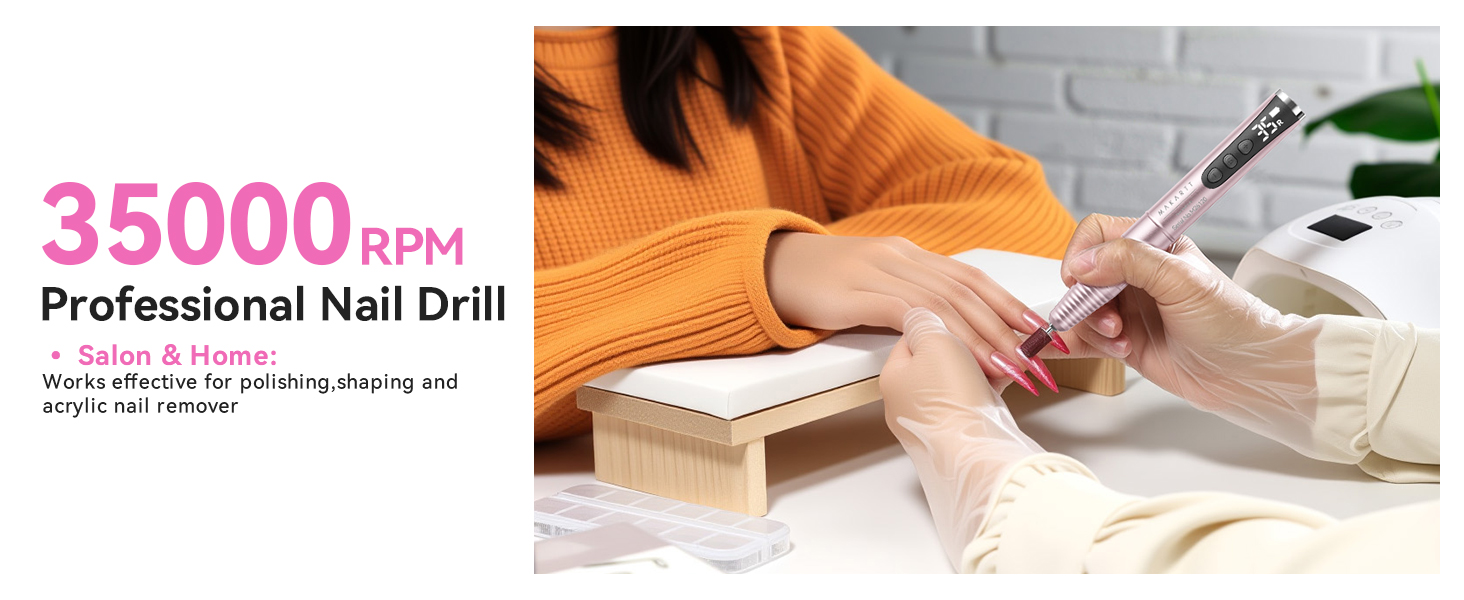 Rechargeable Nail Drill