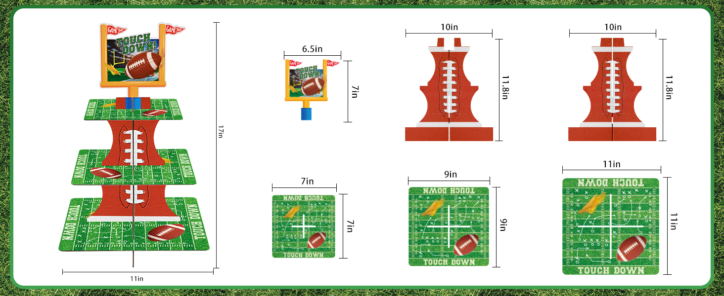 football party decorations