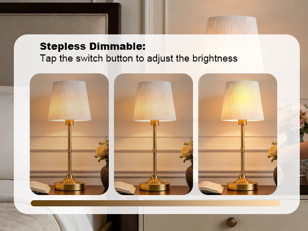 Stepless Dimming Table Lamps