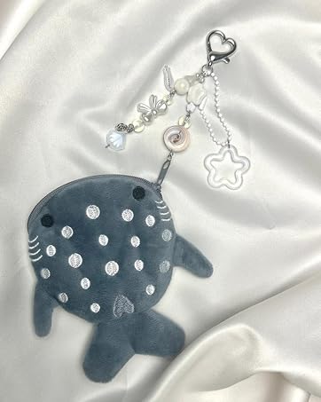 whale shark coin purse keychain