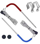 2-Pack Meat Temperature Probe Replacement Compatible with Pit Boss Pellet Grills – 3.5mm Plug PT1...