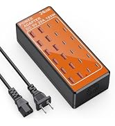 USB C Charging Station, USB C Charger Block, 100W (20A) 24 Port Desktop Wall Charging Block Multi...