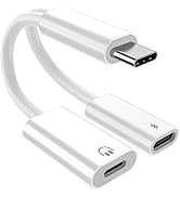 AFGHOA for Lightning to USB C Adapter for iPhone 16, USBC to USBC Adapter for iPad 11 10 Pro Air ...