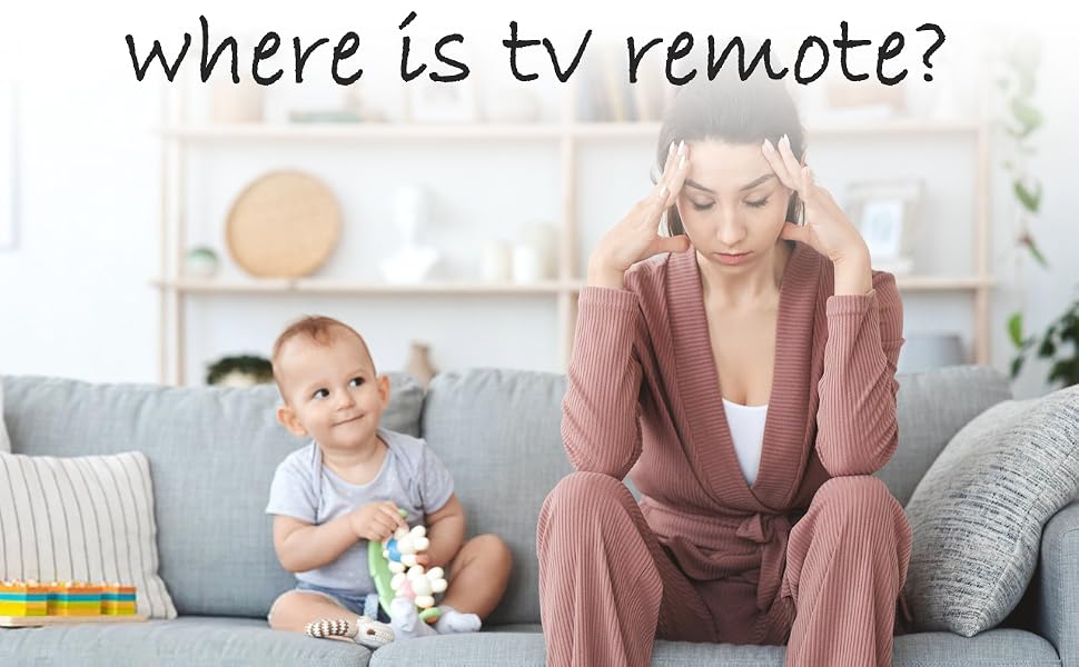 Adhesive TV Air Conditioner Remote Storage