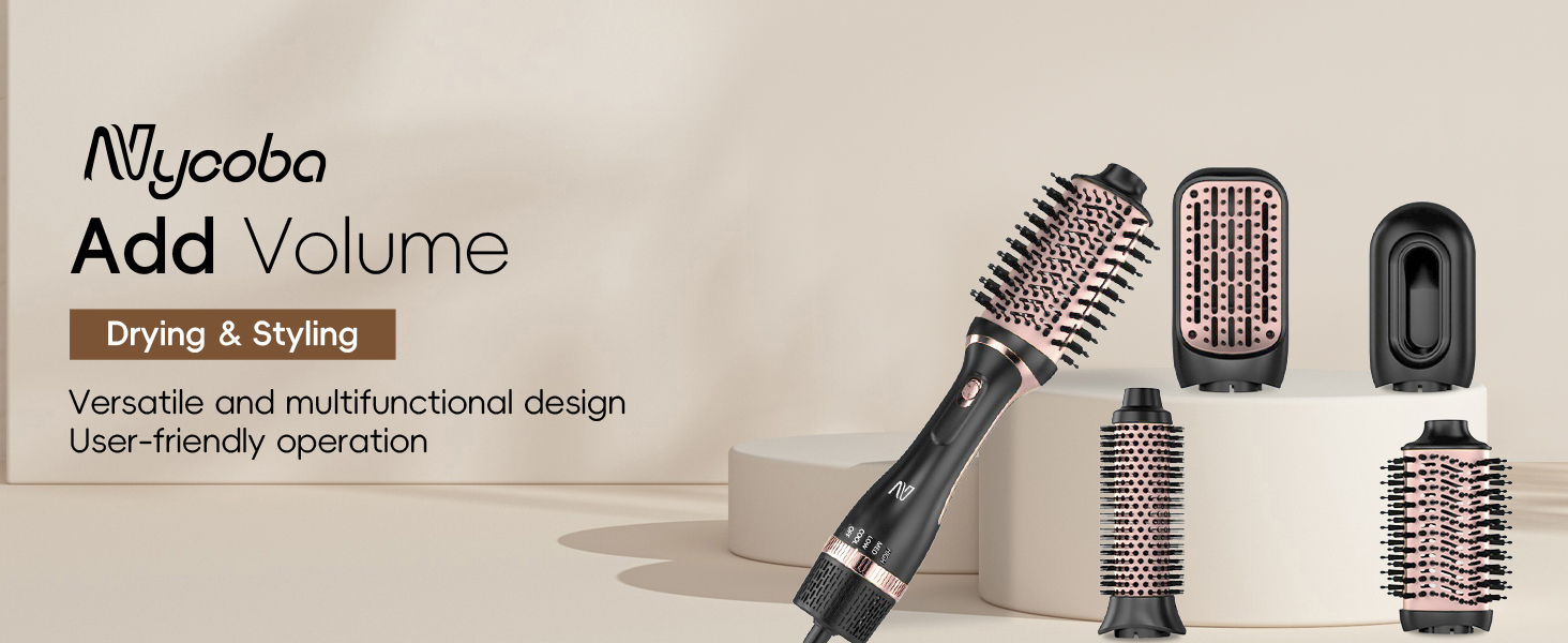 HOT AIR BRUSH & Effortless Volume