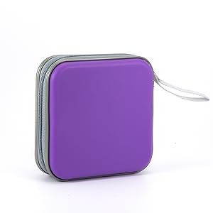 small cd case zipper