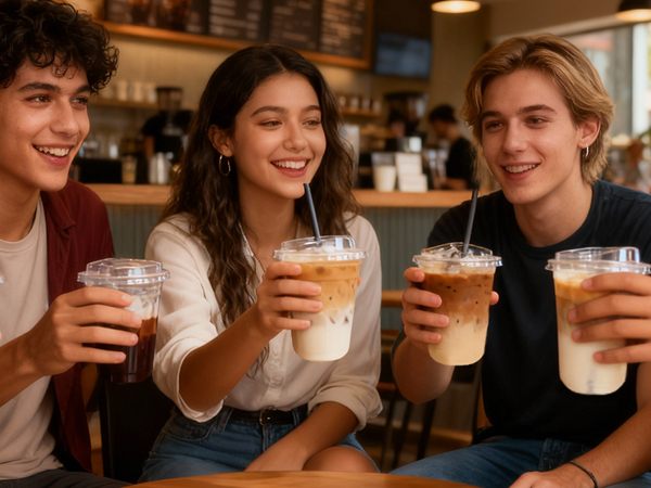 16 oz Iced Coffee Cups With Lids
