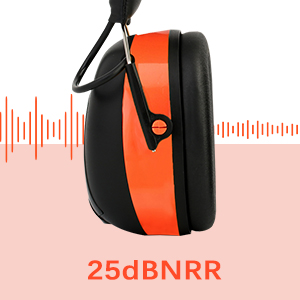 25dB NRR Noise Reduction