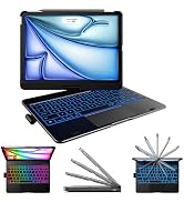 typecase Touch Keyboard Case for iPad Air 11-inch(M4/M3/M2, 2026/2025/2024) & iPad Pro 11(4th/3rd...