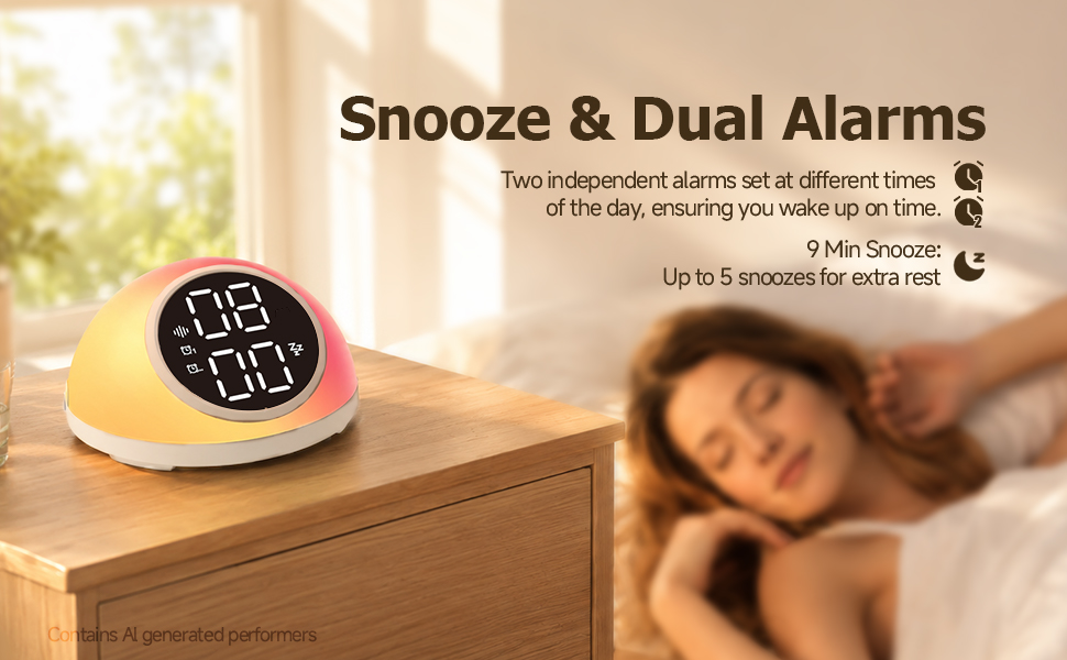 alarm clocks for bedrooms