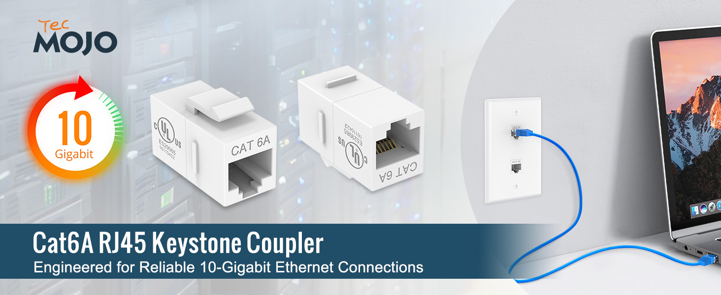 Cat6A Keystone Coupler