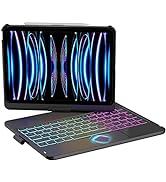 Touchpad Keyboard Case for iPad Pro 11 4th/3rd/2nd/1st Gen, (2022/2021/2020/2018),iPad Air 5th/4t...