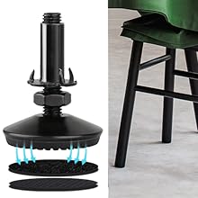 4 Set Black Leveling Feet - 0212-1