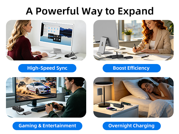 7 Ports USB Hub