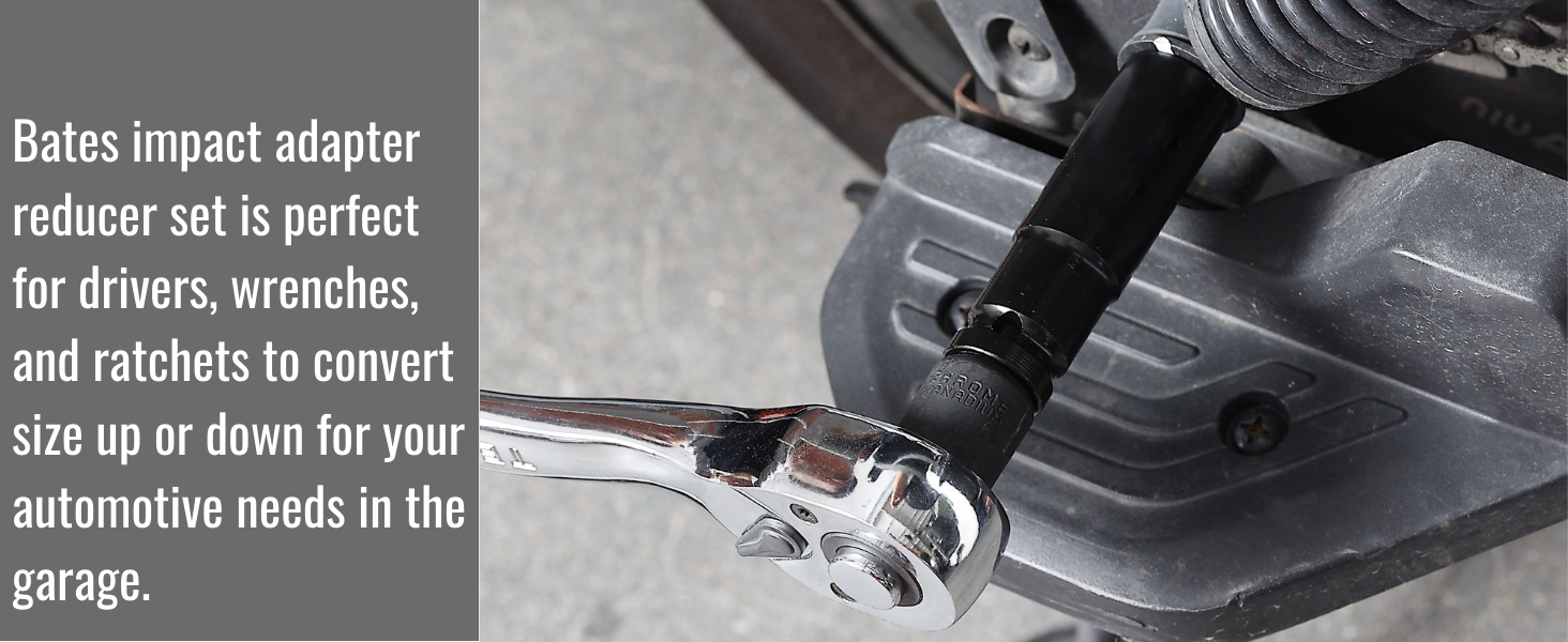 Impact Socket Adapter and Reducer Set