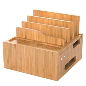 Bamboo Charging Stand