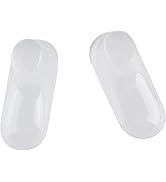 50Pcs Clear Plastic Baby Feet Display, Baby Booties Crochet Shoes Socks Showcase, Toddler Shoes S...