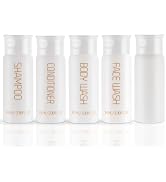 Wowang Travel Bottles for Toiletries 5 PCS 3.38 oz TSA Approved Travel Size Containers for Toilet...