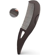 Dandruff Comb Removal Hollow Fine Tooth Scalp Detox Hair Care Tool 1PC | Build Up Flakes Lice Com...