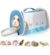 Hamster Carrier, Guinea Pig Carrier Bag, Portable Travel Small Animal Carrier Bag, Bearded Dragon...