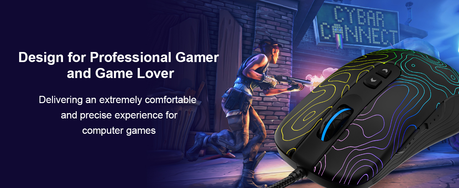 USB Wired Gaming Mouse