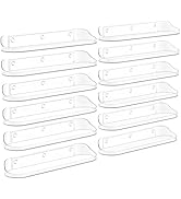 SpaceWhisper Floating Shelves for Wall, 12-Pack 15" Wall Shelves for Bathroom, Bedroom, Living Ro...