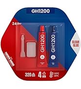 GH1200 2 Part Epoxy Glue All Purpose. Cures Quick and Dries Strong. Easy Application, Super Stron...