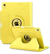 DTTOCASE Rotating Case for iPad 10th Generation 2022, 10.9 Inch iPad Smart Folio Leather Cover wi...