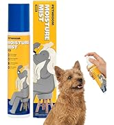 PETHROOM Dog Moisture Mist – Hydrating & Dematting Dander Spray, Floral Refreshing Scent, Deodori...