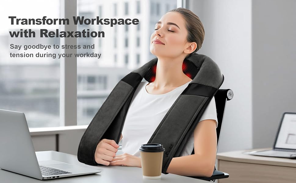 office neck massager for pain relief deep tissue 3