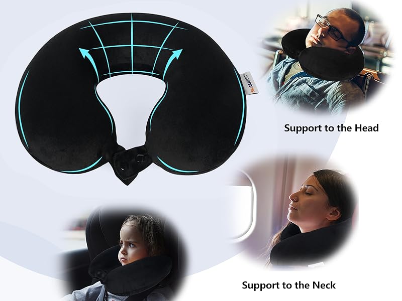 SAIREIDER Travel Pillows for Sleeping Airplane