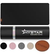 Hystar Executive Series | Made from an Innovative Linen Fabric | 5mm Thick, Smooth Stitched Edges...