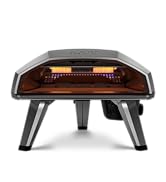 Ooni Koda 2 Gas Pizza Oven – 14" Outdoor Pizza Oven with 28 mBar Regulator and Gas Hose - Black