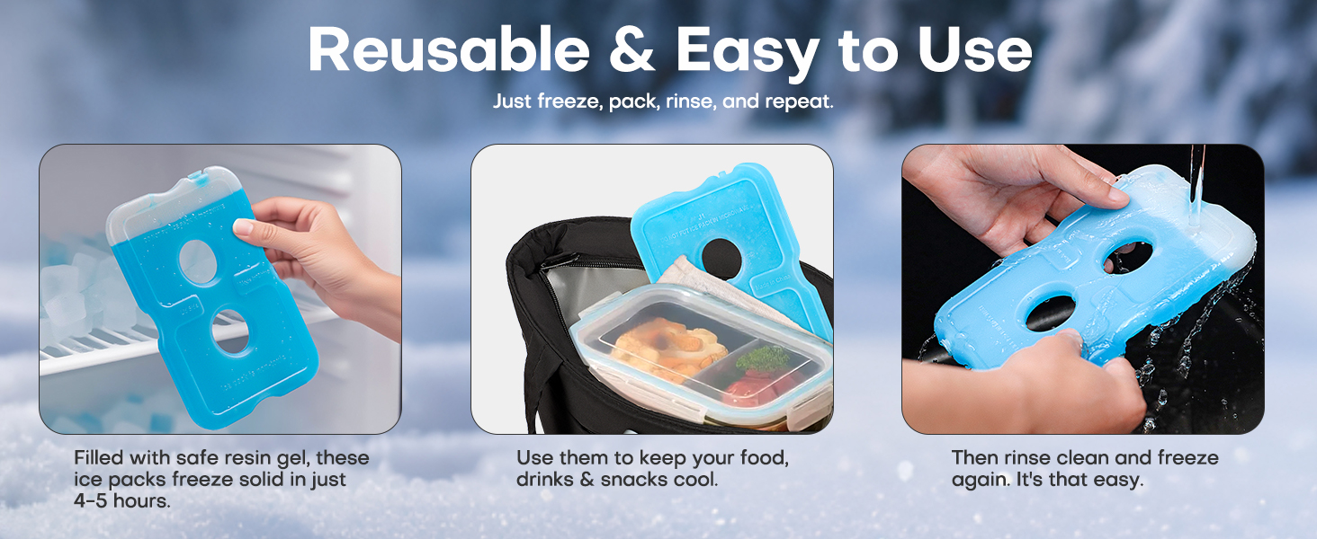 Reusable & Easy to Use