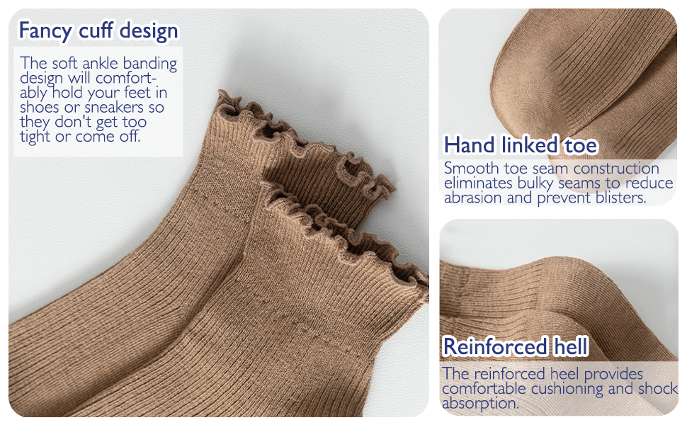 frilly socks women