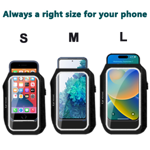 Running pouch for iPhone