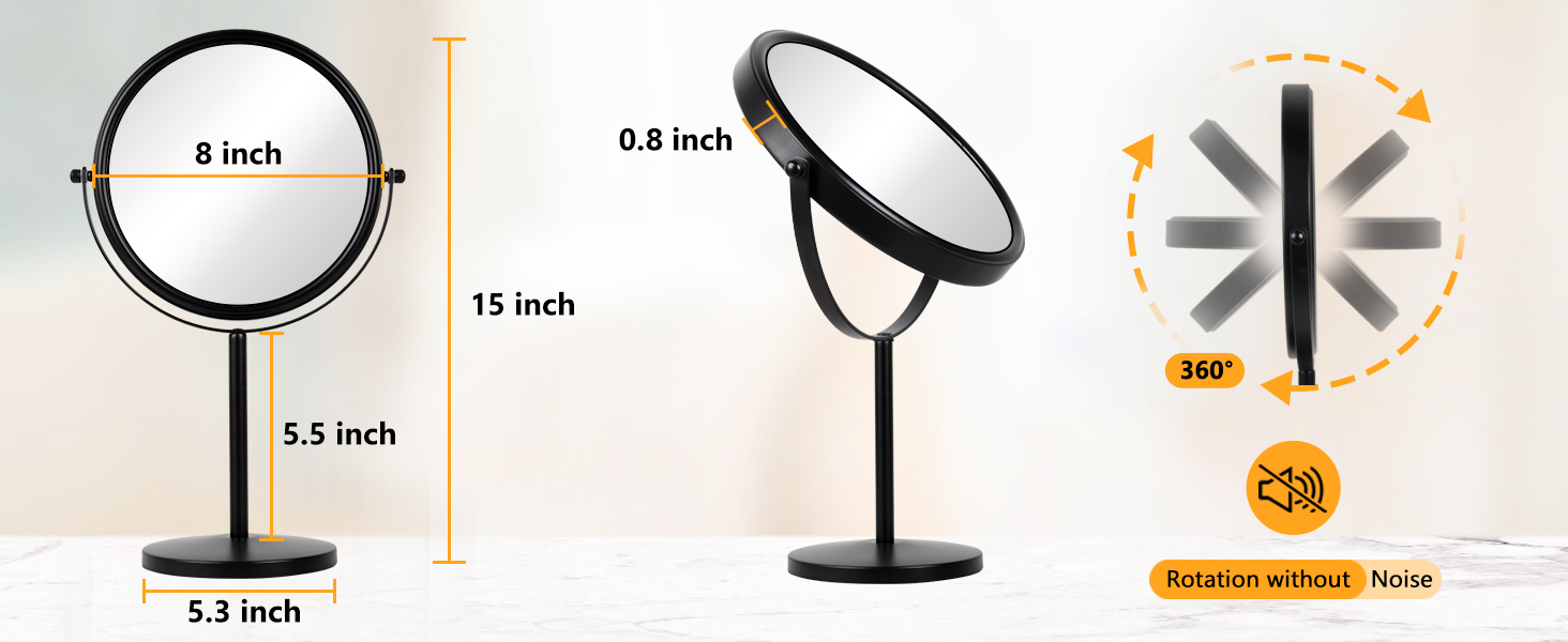 swivel mirror